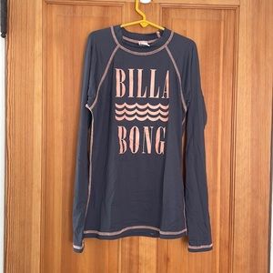 NWOT Billabong Rash guard